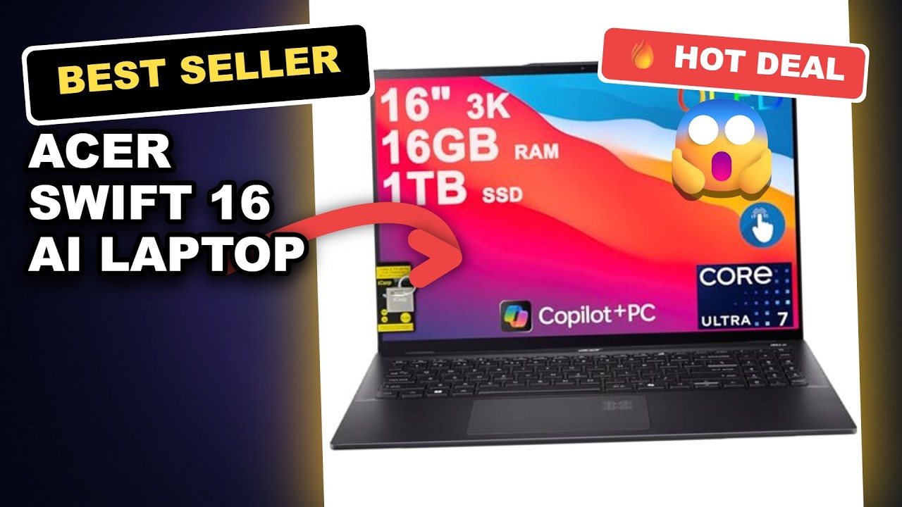 Acer Swift 16 AI Laptop Honest Review: Is It Worth Every Penny in 2024? review video