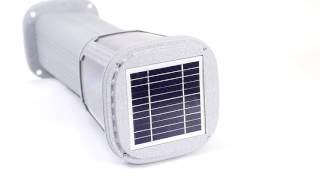 Solar Powered Landscape Light - 200 Lumens LED - White