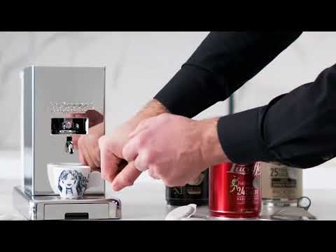 La Piccola Kaffeemaschine E.S.E Pads «Swiss Edition» mit Lucaffè Kaffeepads E.S.E in Dosen