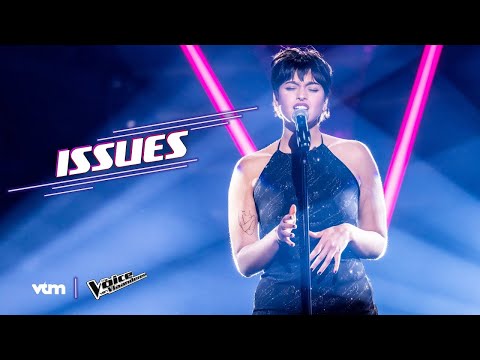💯 JESSICA BOUHEZ | "ISSUES" by Julia Michaels | BLIND AUDITIONS | The Voice of Belgium 2022 💯