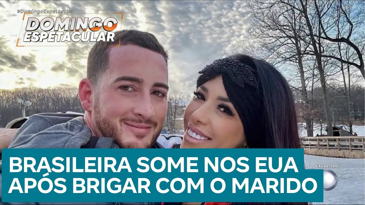 Mistério do Domingo: Brasileira desaparece nos EUA após briga com o marido