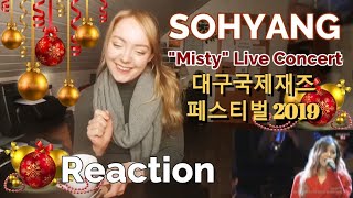 Musical Actress reacts to 소향 Sohyang - Misty 대구국제재즈페스티벌 2019 LIVE Reaction | VERA