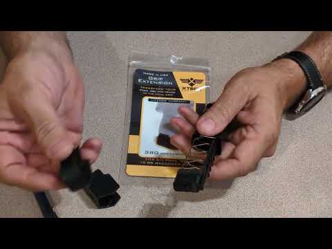 XTech Tactical +0 grip extension for P365 380