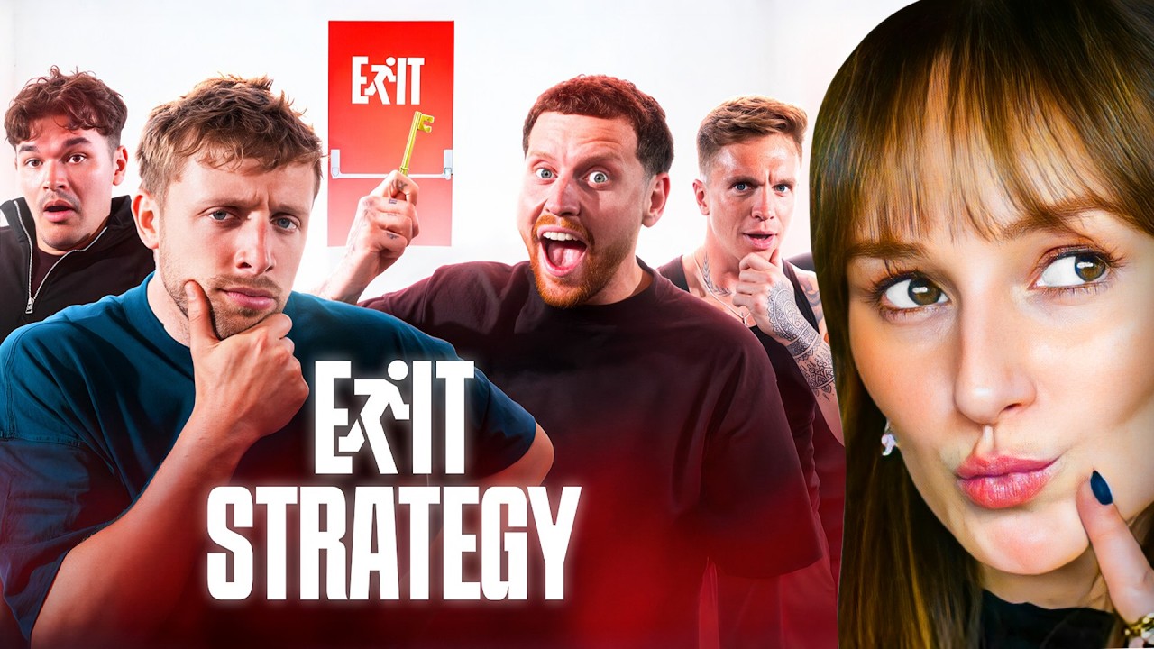 Freya Reacts to SIDEMEN £10,000 ESCAPE ROOM: EXIT STRATEGY EP. 1