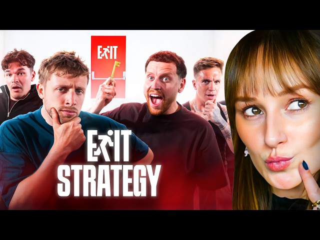 Freya Reacts to SIDEMEN £10,000 ESCAPE ROOM: EXIT STRATEGY EP. 1