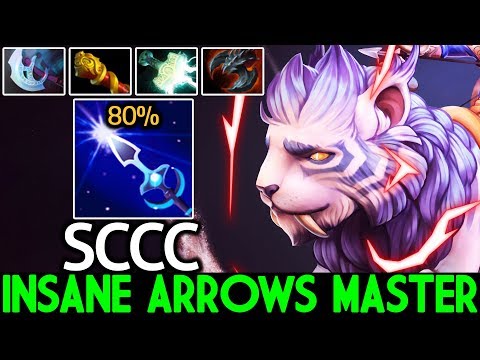 SCCC [Mirana] Insane Arrows Master Mid Lane Cancer Game 7.21 Dota 2