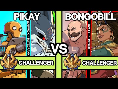 2XKO ▰ PIKAY (Warwick-Blitzcrank) vs BONGOBILL (Braum-Illaoi) ▰ 2XKO Pro Replays