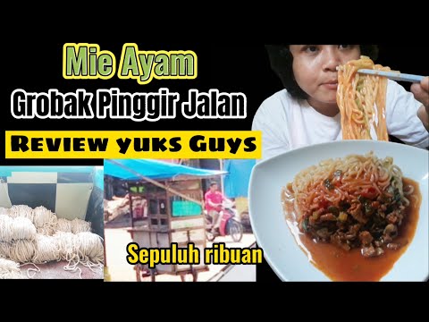 MIE AYAM KAMPUNG GROBAK MANGKAL, HARGA MURAH, PORSI BANYAK ,RASA ENAK JOSS BANGET
