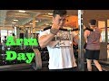 Biceps and Triceps Workout | Heavy Set | Bulking day 80 | 增肌第80天 | 肱二头和肱三头训练