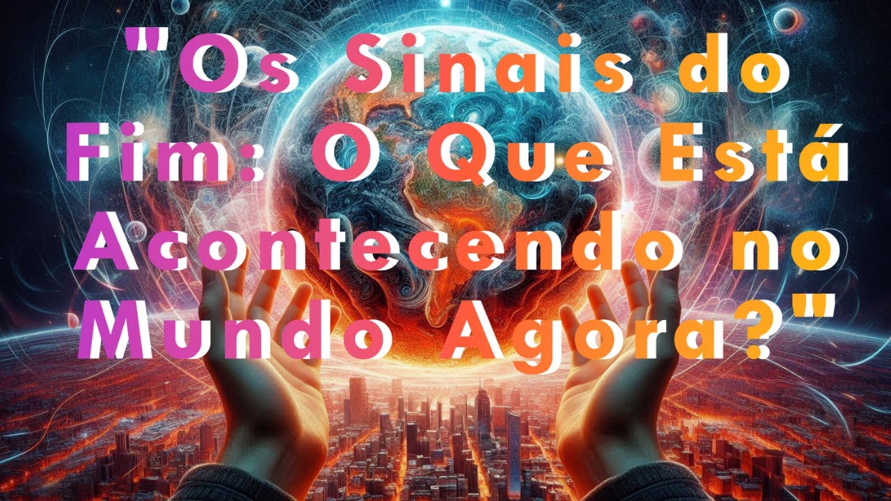 "Os Sinais do Fim: O Que Está Acontecendo no Mundo Agora?"