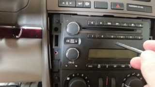 Chevy Uplander Radio AC Control Removal Buick Terazza Saturn Relay Pontiac