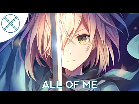 Nightcore - All Of Me (Lyrics) | Yohan Gerber, VADDS & Nito-Onna
