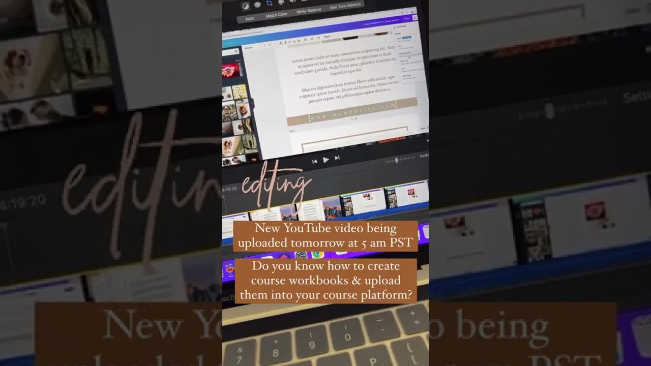 Do you know how to create course workbooks & PDF’s in Canva?
