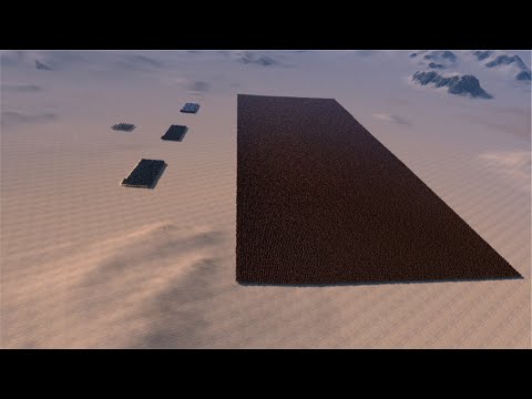 50,000 SPARTANS VS UEBS HEROES - Ultimate Epic Battle Simulator