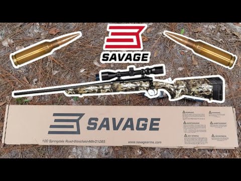 Savage Axis XP Rifle Camo: Unboxing, and Review