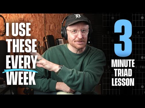 "Secret" Triads for Modern Worship Guitar