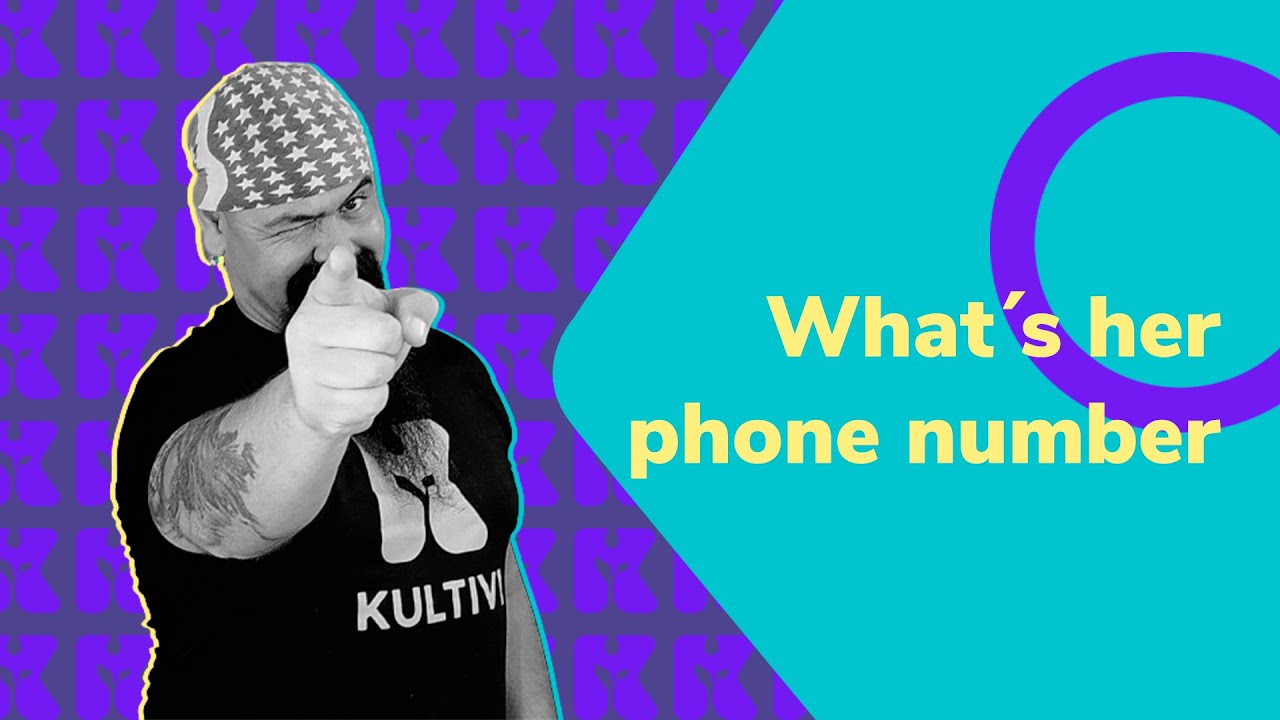 Inglês 2.0 | Kultivi | What´s her phone number | Prof. Rui Ventura