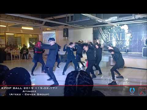 Atineez (Ateez - cover group) on KPOP BALL 2019