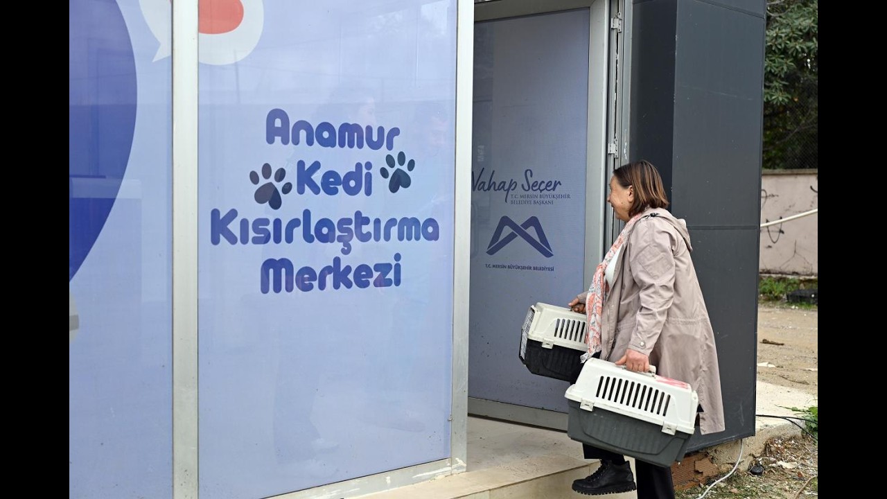 MERSİN BÜYÜKŞEHİR’DEN ANAMUR’A KEDİ KISIRLAŞTIRMA MERKEZİ