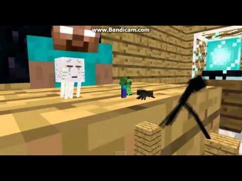 Monster School: Acrobatics - Minecraft Animation