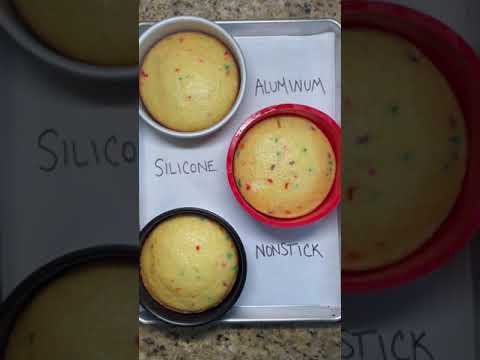 effect of different cake pans