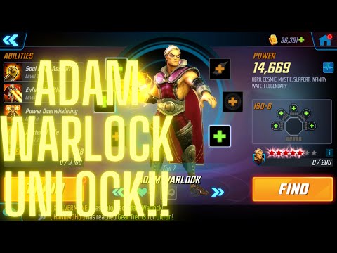 Adam Warlock Unlock Video!!! Marvel Strike Force Event.