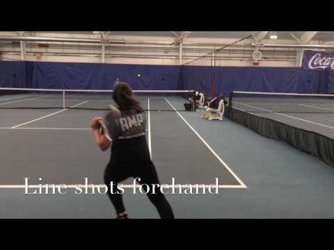 Rosa Aksanov College Tennis Recruitment Video