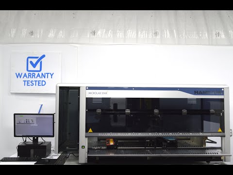 Hamilton MICROLAB STAR Liquid Handler w/ Span-8, CO-RE 384 head