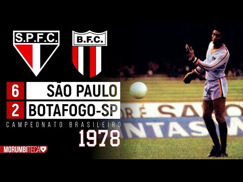 São Paulo 6x2 Botafogo-SP - 1978 - QUEM FOI VER SÓCRATES, VIU MILTON CRUZ E MIRANDINHA!