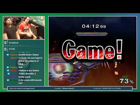 N.E. Melee Arcadian 6  - Artelind (Samus) vs. trilok (Fox) - SSBM Pools
