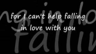 I can&#39;t help falling in love with you by A-Teens lyrics