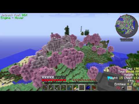 Minecraft Modded Survival world: Space Astronomy EP 10: meteor hunting and AE system