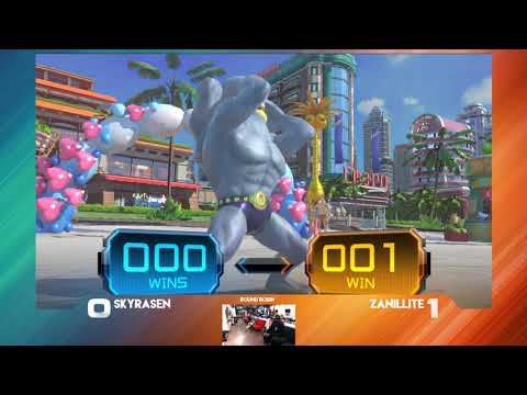 SkyRasen (Machamp) vs Zanillite (Blastoise) - Pokken at Alpha - 10/23/18