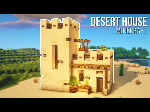 Minecraft : How to Build a Desert House