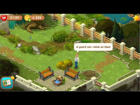 GARDENSCAPES - Gameplay Walkthrough Level 13 - 18