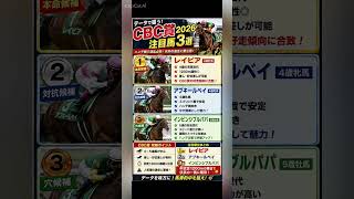 CBC賞 データ分析　馬券傾向 #競馬予想 #中央競馬予想 #競馬 #horse #馬券