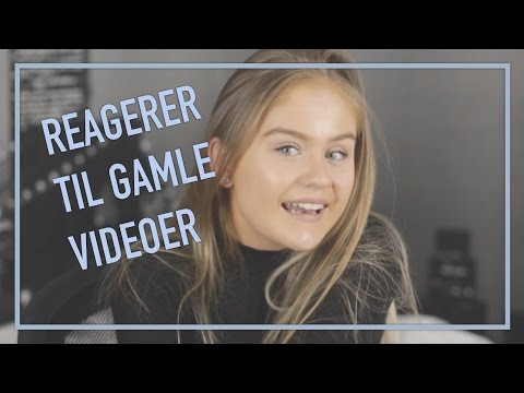 REAGERER TIL MINE GAMLE VIDEOER....
