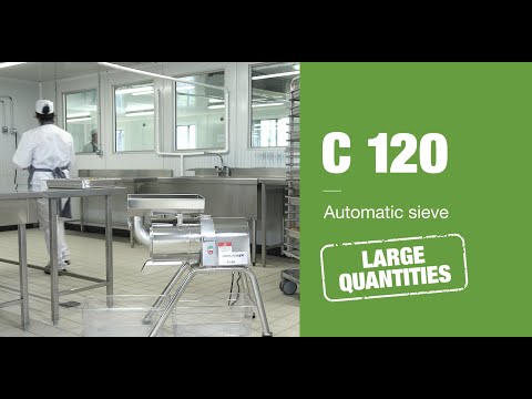 video 1, Tamis automatique C 120 – 120 kg/h