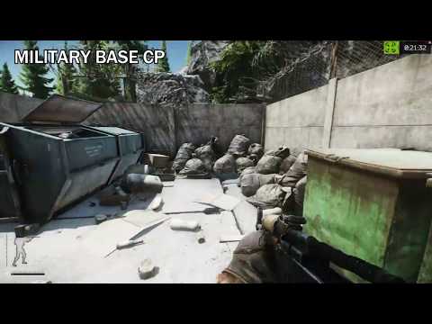 Military Base CP Exit Location With Map (Customs) - Escape From Tarkov