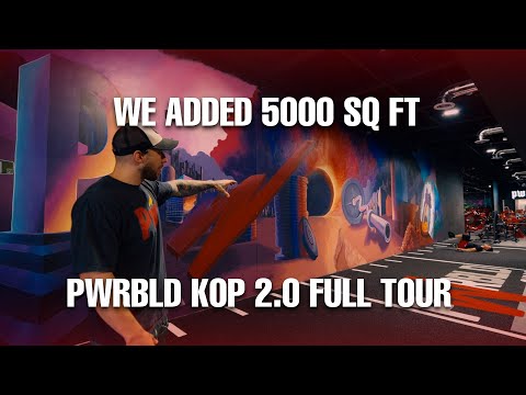 WE ADDED 5,000 SQ FT TO OUR GYM (PWRBLD KOP 2.0 Tour)
