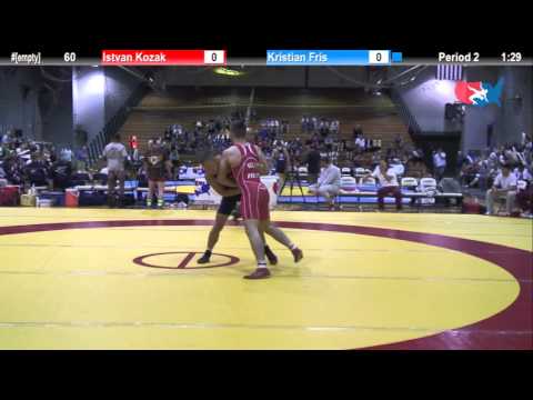 60 KG Istvan Kozak (HUN) vs Kristian Fris (SER)