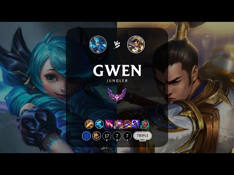 Gwen Jungle vs Xin Zhao - EUW Master Patch 13.24