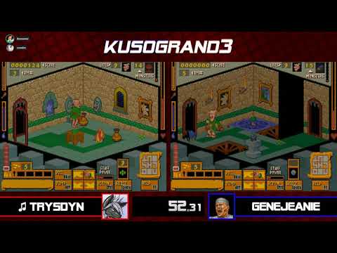 Kusogrand3!  Trysdyn vs GeneJeanie in Mystic Towers