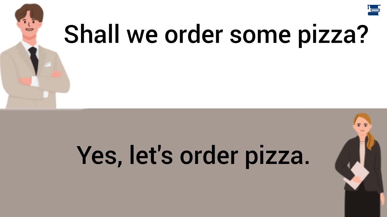 English questions and positive answers | Shall usage | Knowledge "Degree" Your English Partner |