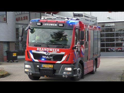 [Opkomst + Uitruk] Prio 1 TS 08-4131 met spoed naar een Industriebrand in Echteld
