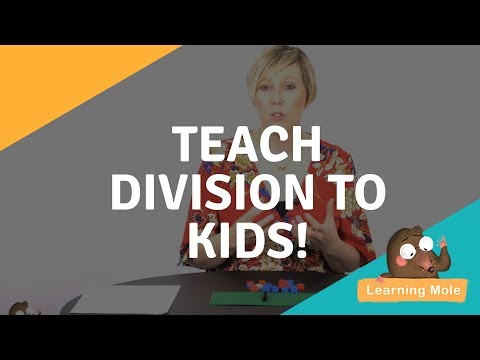 Part of a video titled How to Teach Division for Kids | Learn Simple Division