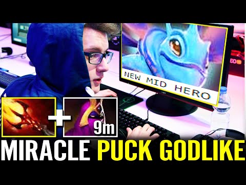 MIRACLE PUCK!!? WTF Godlike First Try NEW MID HERO Dagon + Veil Imba Magic Build Dota 2 Pro Gameplay