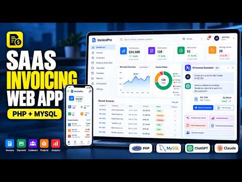 PHP + MySQL: Build a Complete SaaS Invoicing System