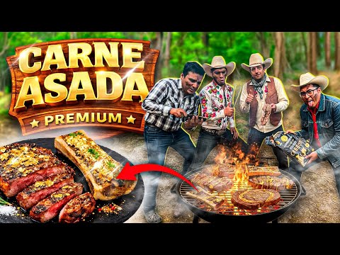SE HIZO LA CARNITA ASADA PREMIUM CON EL TIO COKI Y SU PRIMO🥩