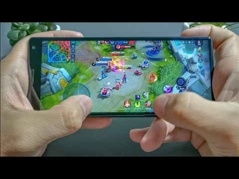 Sony Xperia 10 3/64 Snapdragon 630 Mobile Legends 60fps Test